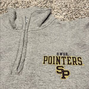 Champion 1/4 zip UW Steven’s Point sweatshirt